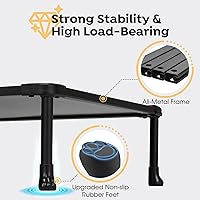 Vista 3 de Veehoo Cama elevada para perros a prueba de mordidos, cama elevada indestructible para masticadores agresivos, plataforma de entrenamiento