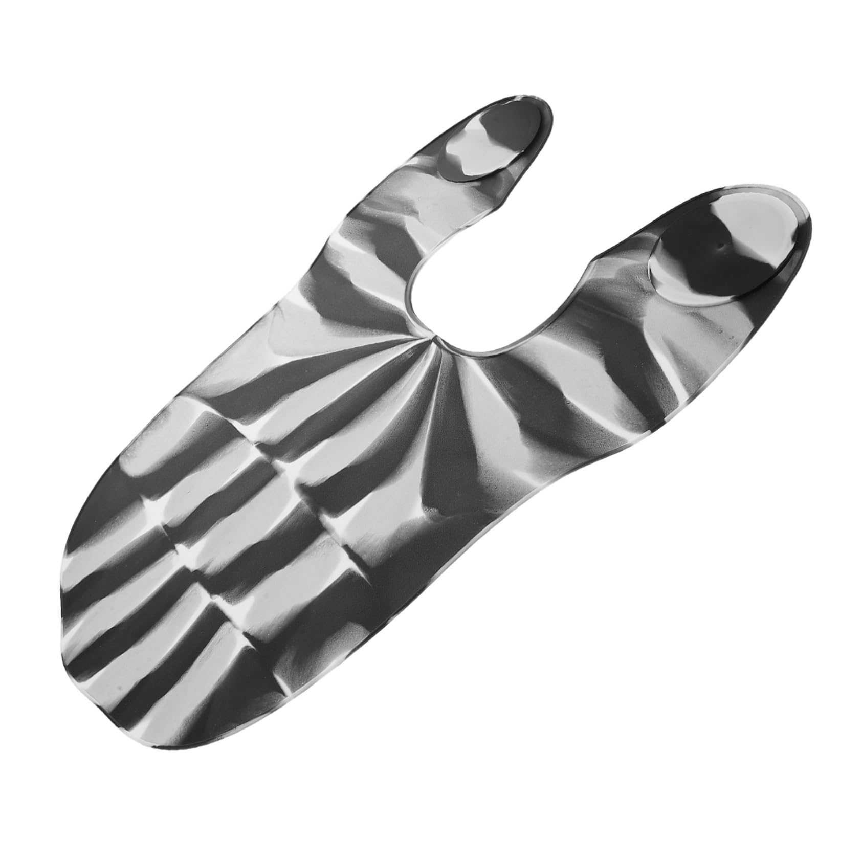 Mantellina da Parrucchiere in Silicone Nero, e Confortevole, per Protezione da Chioma e Tinta, per Saloni e Casa