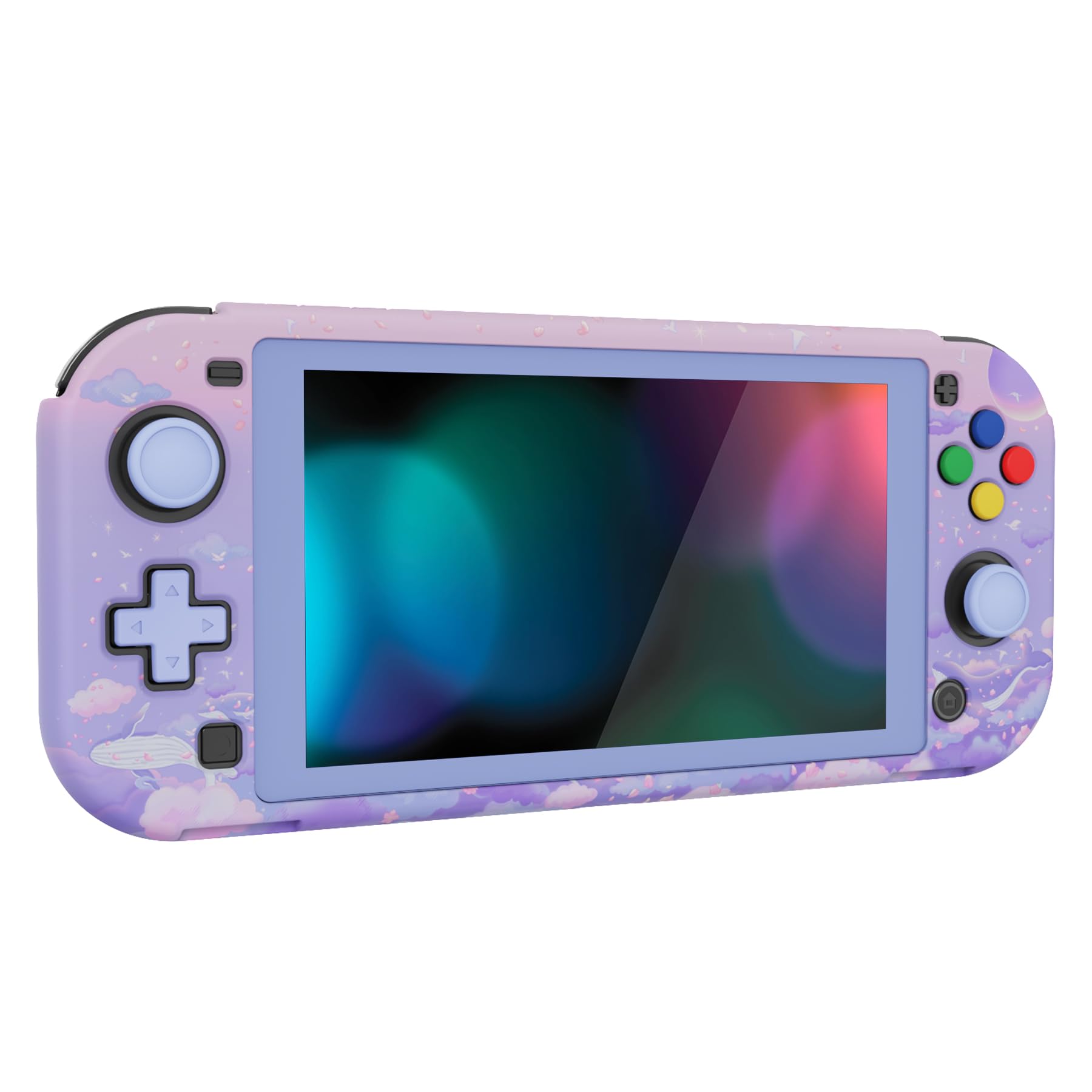 playvital ZealProtect Protective Case for Nintendo Switch Lite, Hard Shell Grip Cover for Nintendo Switch Lite w/Screen Protector & Thumb Grip Caps & Button Caps - Antique Yellow — view 130