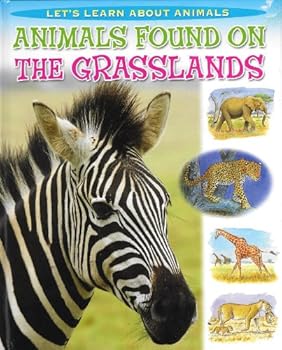 Hardcover Animals Found on the Grasslands (Let's Learn About Animals) [French] Book