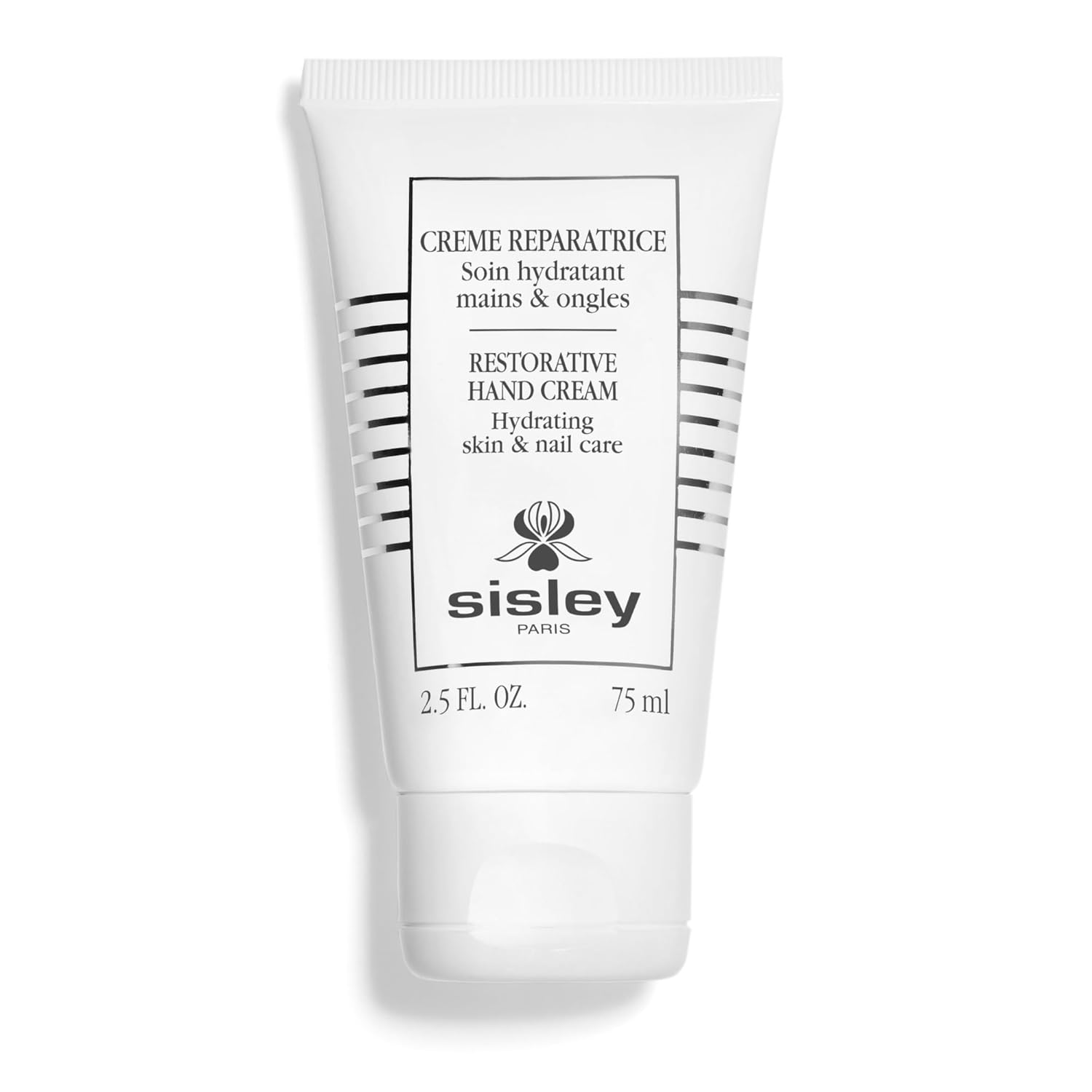 Sisley Paris Restorative Hand Cream - 75 mL - Hydrating Skin & Nail Care - Moisturizes, Nourishes & Restores Skin for More Beautiful Nails - Lightweight Formula - Non Sticky