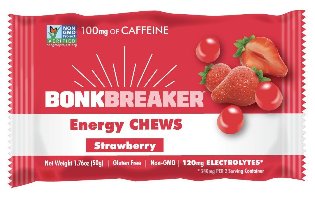 Buy Strawberry Energy Chews by Bonk Breaker 1.76 Oz each 10 Count