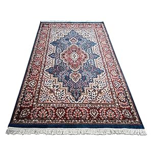 Amma Tapijten Handgeknoopt Wollen Tapijt Perzisch Traditioneel Luxe Veelkleurig 4x6ft