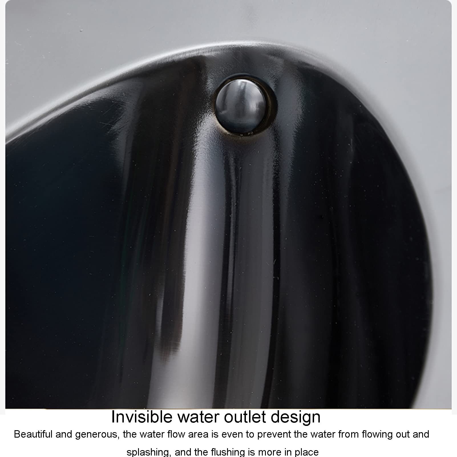 Wandmontiertes Urinal für Männer, intelligentes Edelstahl-Sensor-Urinal, kleine vertikale Toilette für Bars, Einkaufszentren, Sehenswürdigkeiten, Clubhäuser, öffentliche Toiletten, Schiffe, A