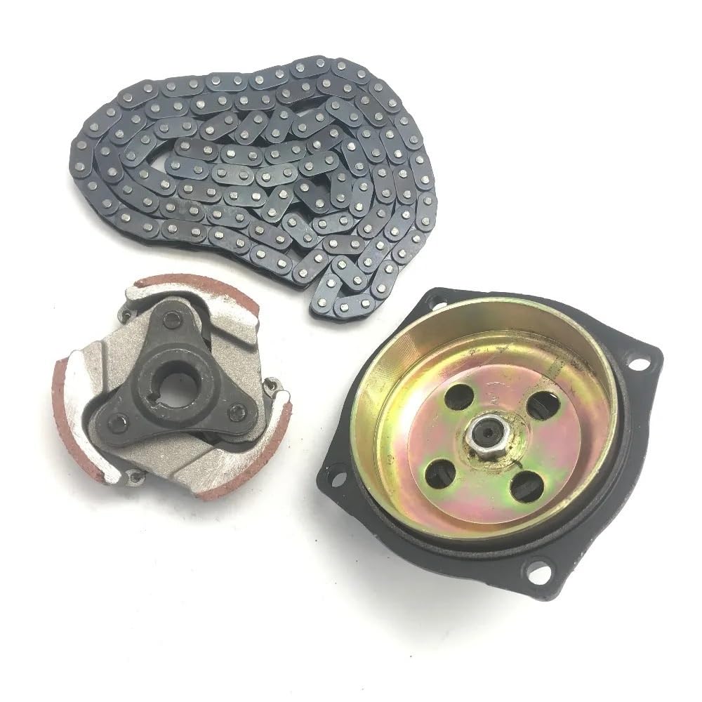 Getriebe Trommel Kupplung Pad Kette Kit Fit for 47cc 49cc Dirt Bike Quad