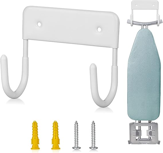 BiJun Ironing Board Wall Mount, Ironing Board Hanger