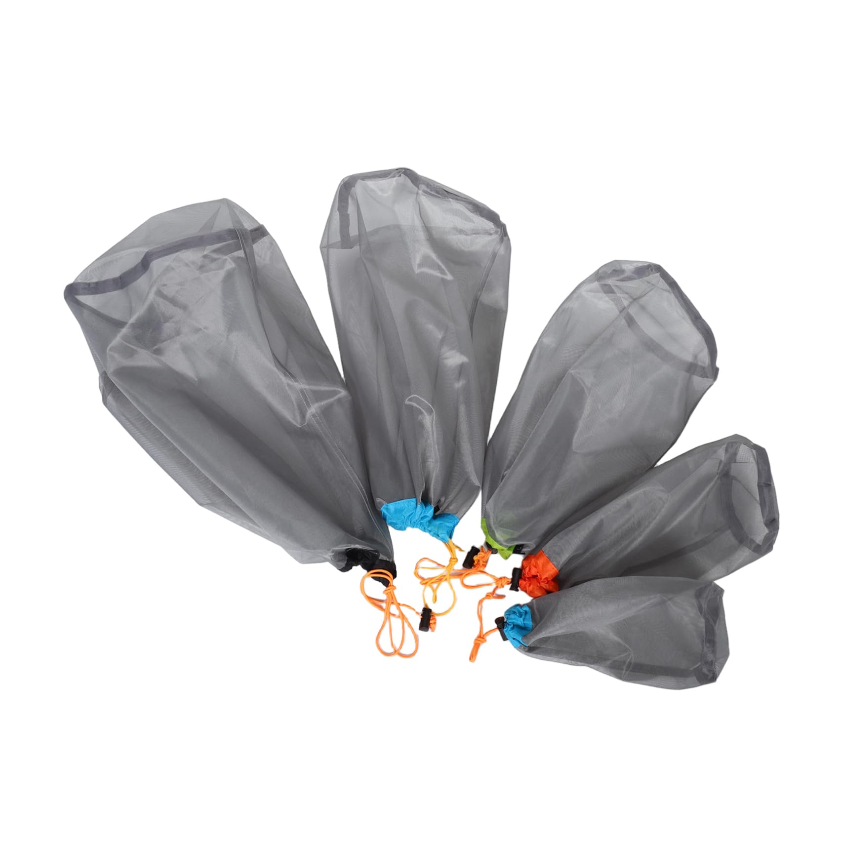 Gogogmee Travel Essential: 1 Set Camping Toiletry Bag Bag Organizer Sleep Bag Liner Compression Sack Mesh Travel Storage