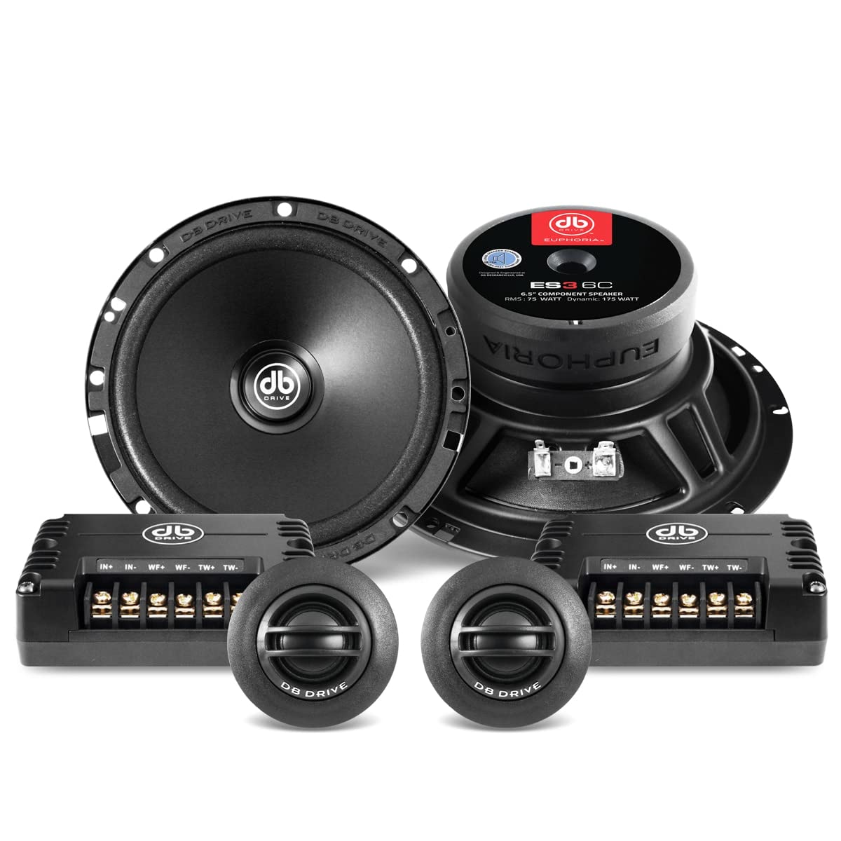KMH EUPHORIA (ES3 6C) 6.5" COMPONENT SPEAKERS SYSTEM