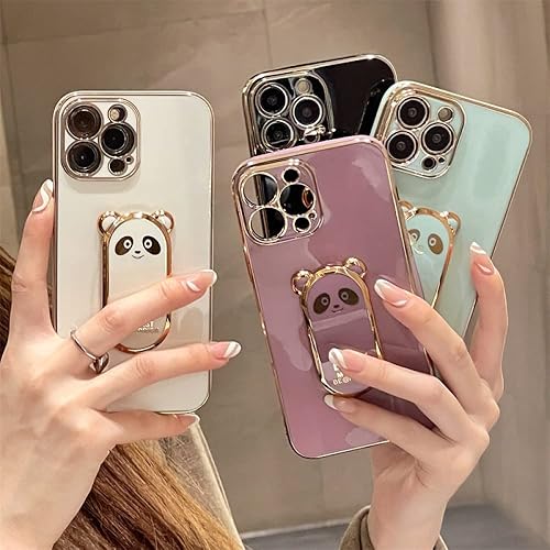 Miniatura 3 de PEEHOO for Samsung Galaxy A53 A52S A54 A52 A13 A14 A51 A73 A72 A71 A33 A32 A12 A22 A 53 52S 13 Case Plating Holder Phone Cover,Pink,for Samsung A22