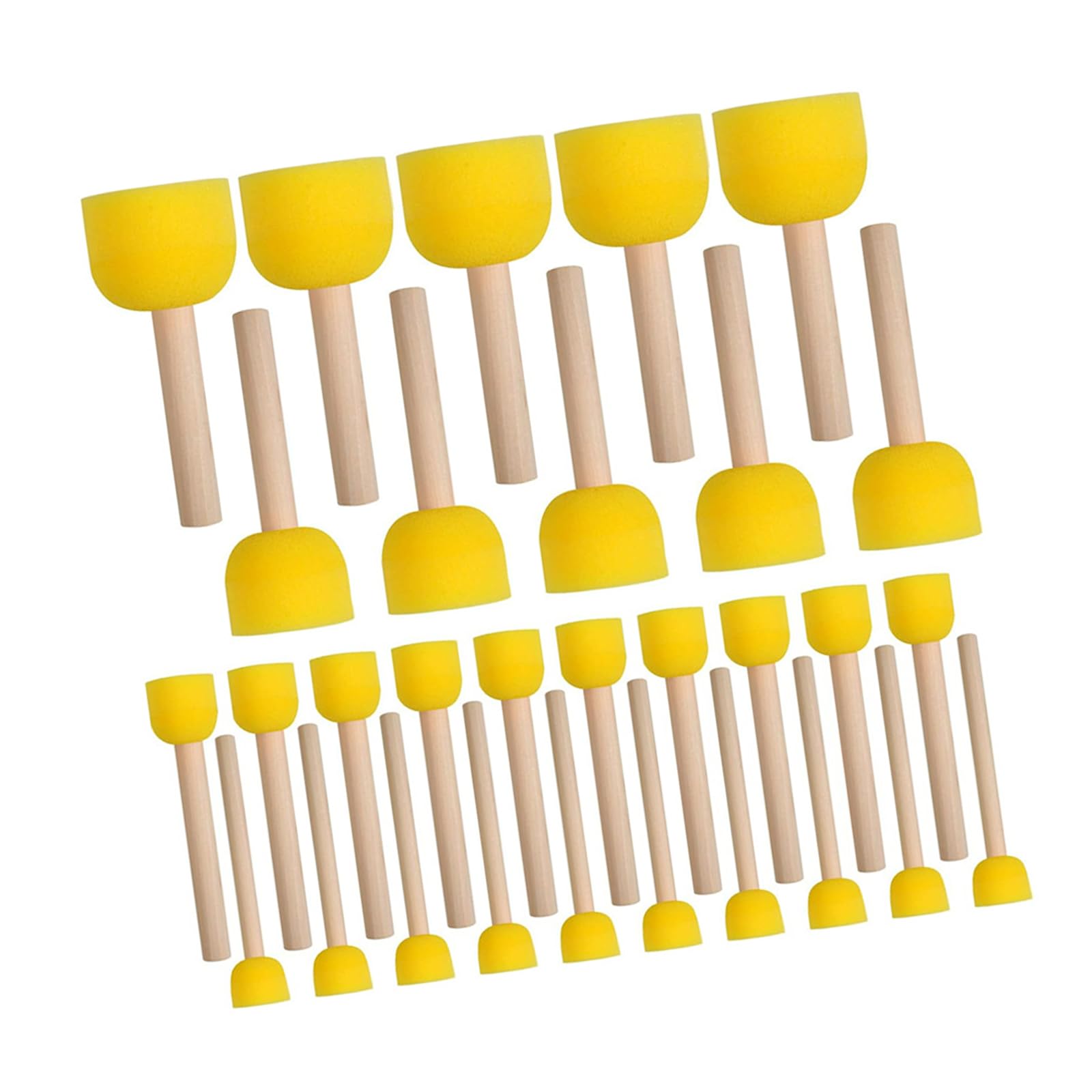 Sponge Painting Tool Set Mushroom Foam Stamper and Sponge Rollers for Kid Painting Kindergarten Preschool Craft Project Creative Drawing Tools for Kids