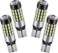 kit 4 Lâmpadas T10 Pingo Canbus 54 Leds SMD 3014 12/24v