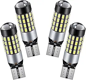 kit 4 Lâmpadas T10 Pingo Canbus 54 Leds SMD 3014 12/24v