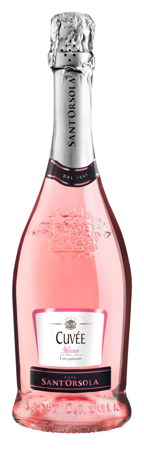 Sant'Orsola - Vino Cuvèe Rosa, da Prestigiosa Uva Italiana, Gusto Morbido con Note Aromatiche e Fresche, 6x750 ml