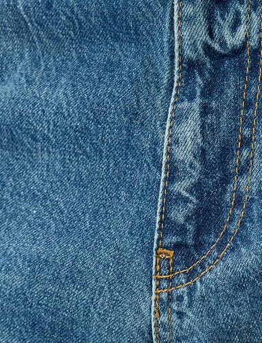 كوتون بنطلون جينز كلاسيكي بقصة مستقيمة للرجال بلون ازرق نيلي داكن (741) مقاس الخصر 32 / الطول 30