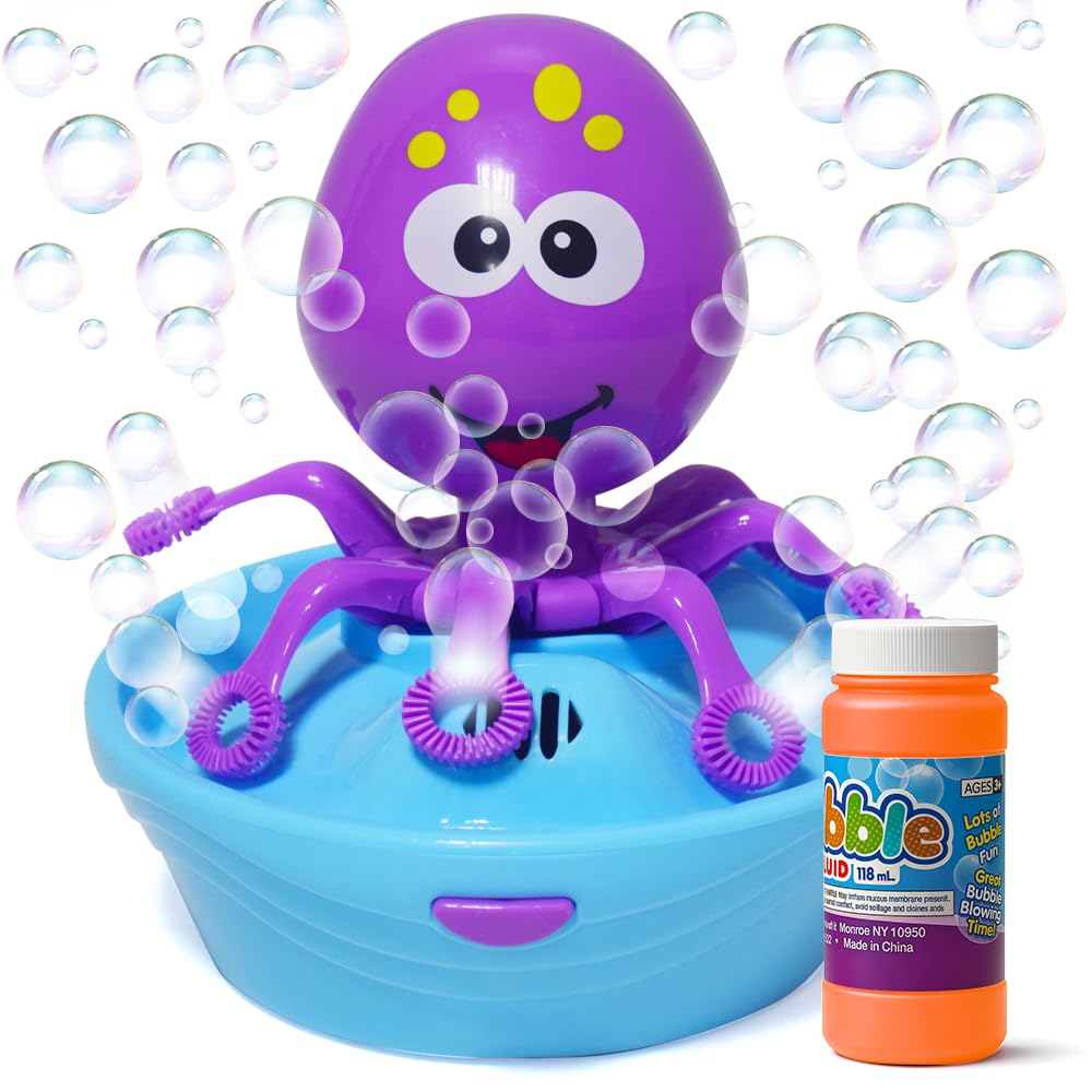 Octopus Bubble Machine