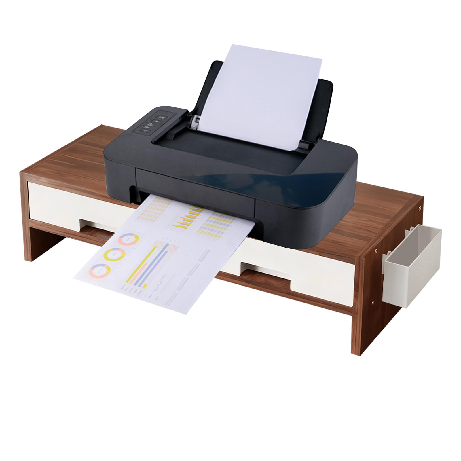 Supporto Alzamonitor Supporto Ergonomico Robusto E Estensibile | Base Da Scrivania Per Monitor Per Famiglia, , Uffici, Interno, Studio, Camera Da , Stanza, E Scrivania