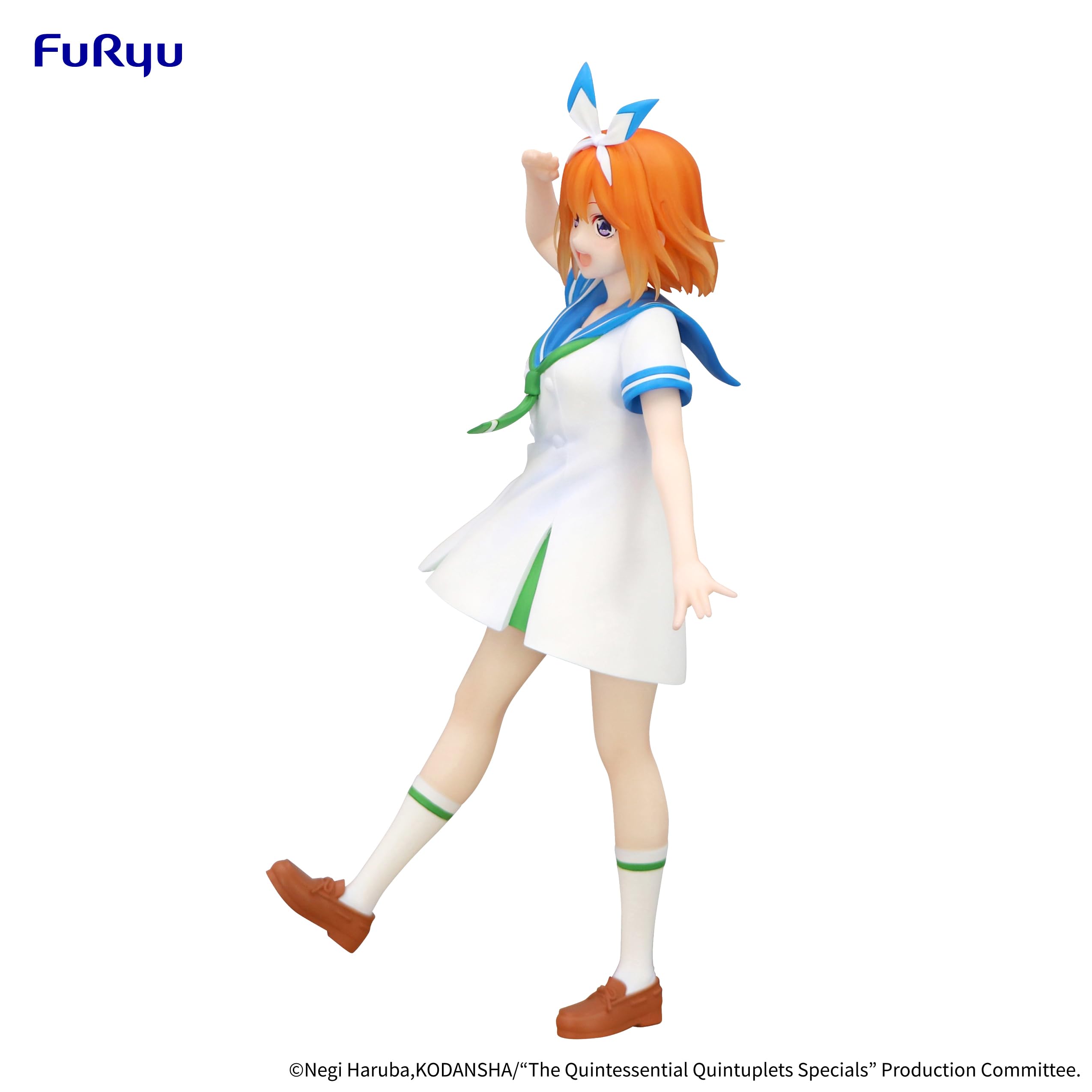 Furyu - The Quintessential Quintuplets Trio-Try-iT PVC Statue Nakano Yotsuba Marine Look Ver. 21 cm