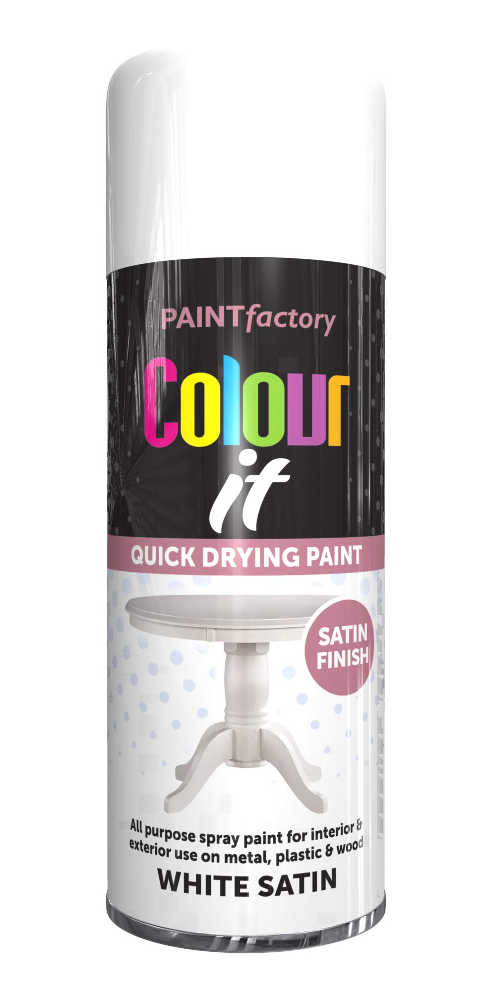 Colour It White Satin, 400 ml