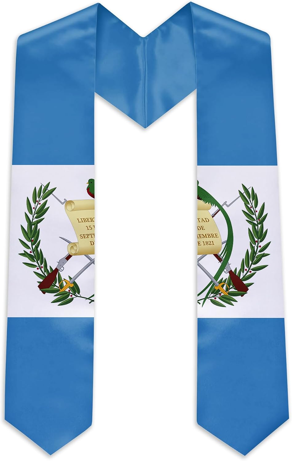 Civilos Unisex Flag Graduation Stole Flag Graduation Sash Honor Stole for Graduation Students