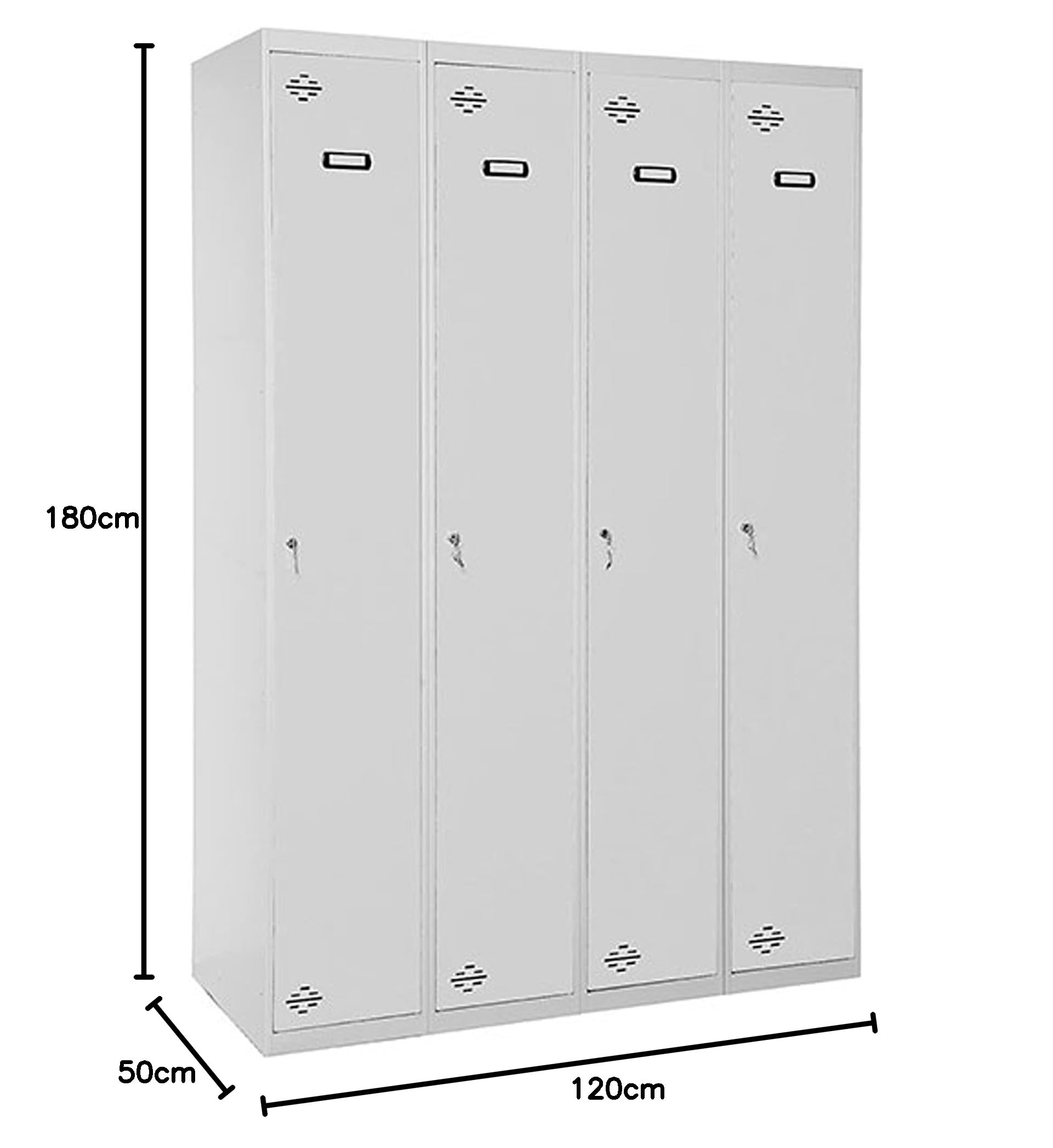 Simon Rack Taquilla Vestuario 1 Puerta 1800x1200x500 mm - Simonlocker