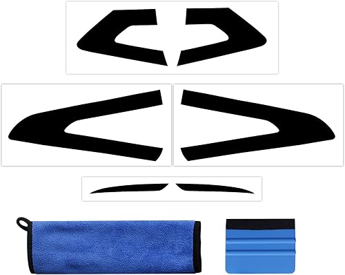 Miniatura 5 de NDRUSH Película de vinilo para luz trasera opaca precortada, cubierta de luz trasera, reflector, compatible con Ford Fusion 2013, 2014, 2015, 2016