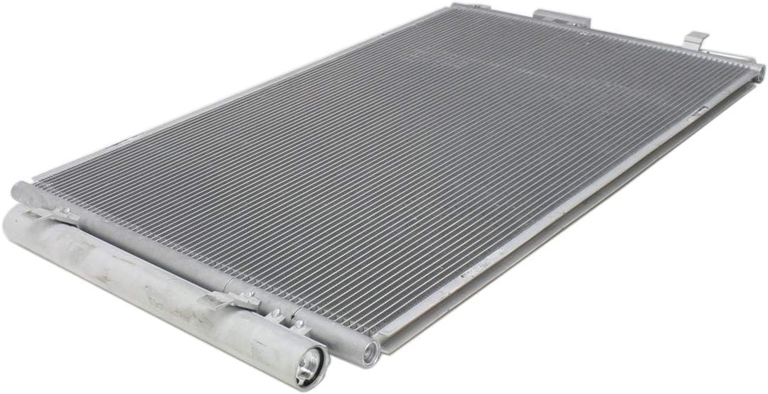 Kool Vue A/C Condenser Compatible with Hyundai Santa Fe 2013-2018, Santa Fe Sport, Santa Fe XL 2019 2.4L, 3.3L