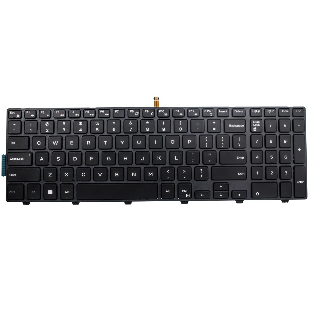 Amazon.co.jp: QRFAX 交換用ノートパソコンキーボード Dell Inspiron