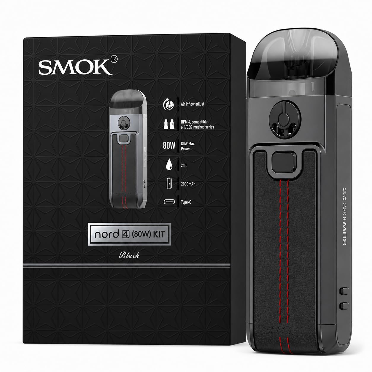 smok nord 4 near me Pod Vape Kit [Black Leather] Pineapple FLAVORS:ORANGE FUCKING FAB Nicotine Free Vape |
