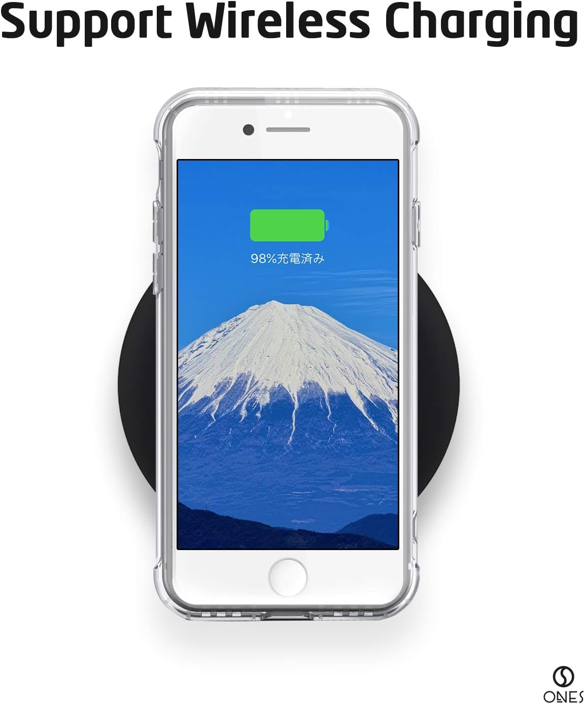 ONES for iPhone SE3 SE2 SE 8 7 Case Clear, Slim Soft TPU Silicone Cover, Military Drop Protective Thin Phone Bumper Case with Shockproof Airbags, Yellowing Resistant, Transparent - Image 9