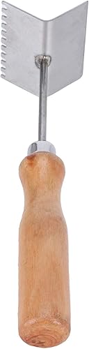 Miniatura 5 de Pala de apicultura, 8.7 x 2.0 x 2.4 pulgadas, herramienta de marco de abeja, de acero inoxidable, raspador de miel para jardín