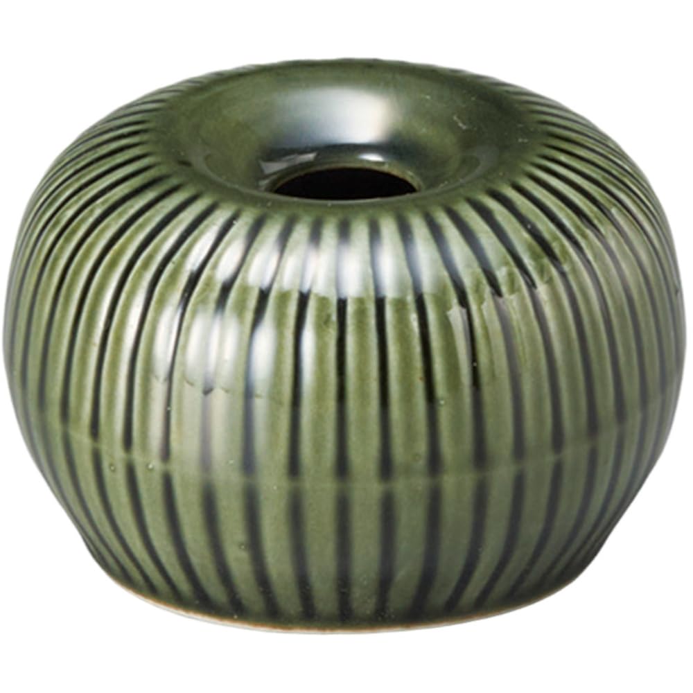 Ale-net Matcha Bowl, 2.4 x 1.6 inches (6 x 4 cm), Dan Chasen (Oribe), Tea Ceremony, Tea Utensil, Matcha Bowl, Ceramic, Mino Ware, Made in Japan
