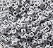 JOLLY STORE Crafts Letter "T" 7mm Cube Shape Alphabet Beads 100pc