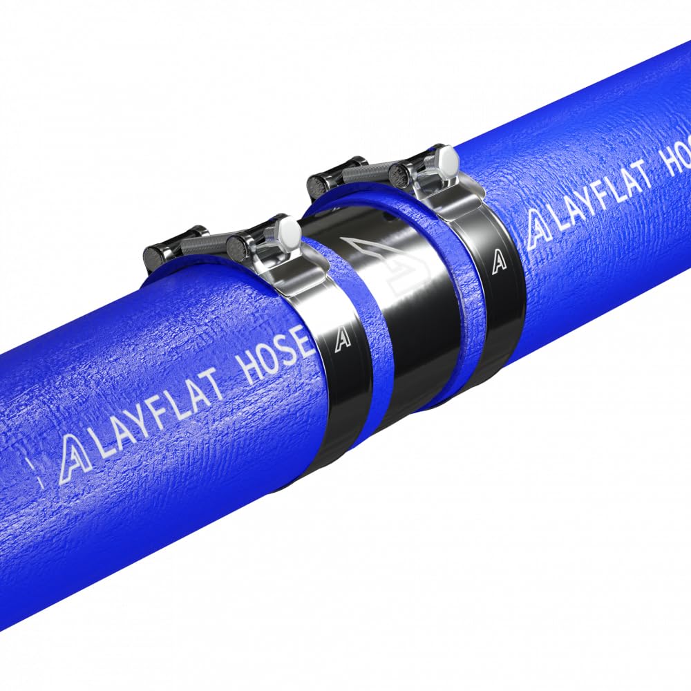ap automotive Layflat - Manguera de descarga de agua (51 mm, 30 m), color azul