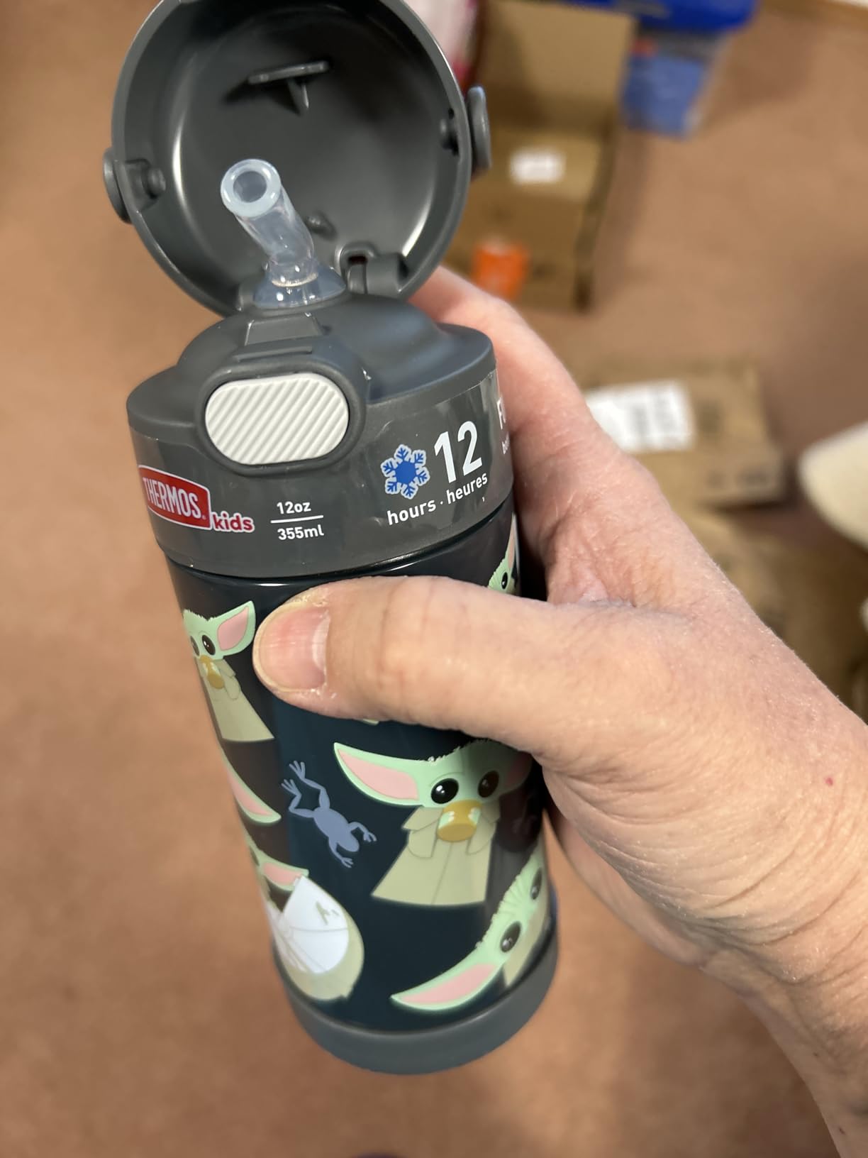 Thermos water bottle