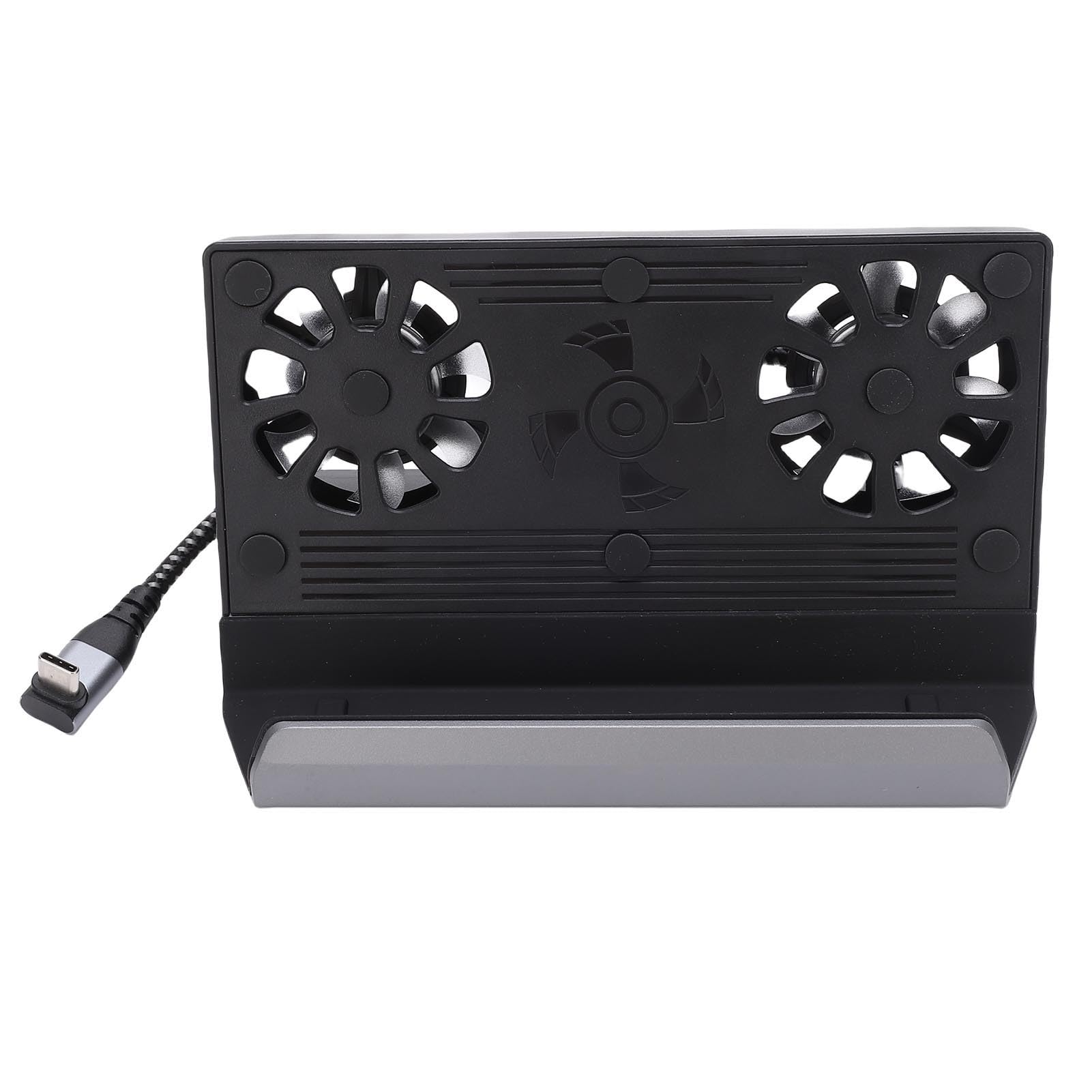 Zunate Estación de Acoplamiento para Consola de Juegos, Ventilador de Refrigeración Doble Profesional 4K, Base de Carga PD para 2 OLED, Legion Go S 10 en 1