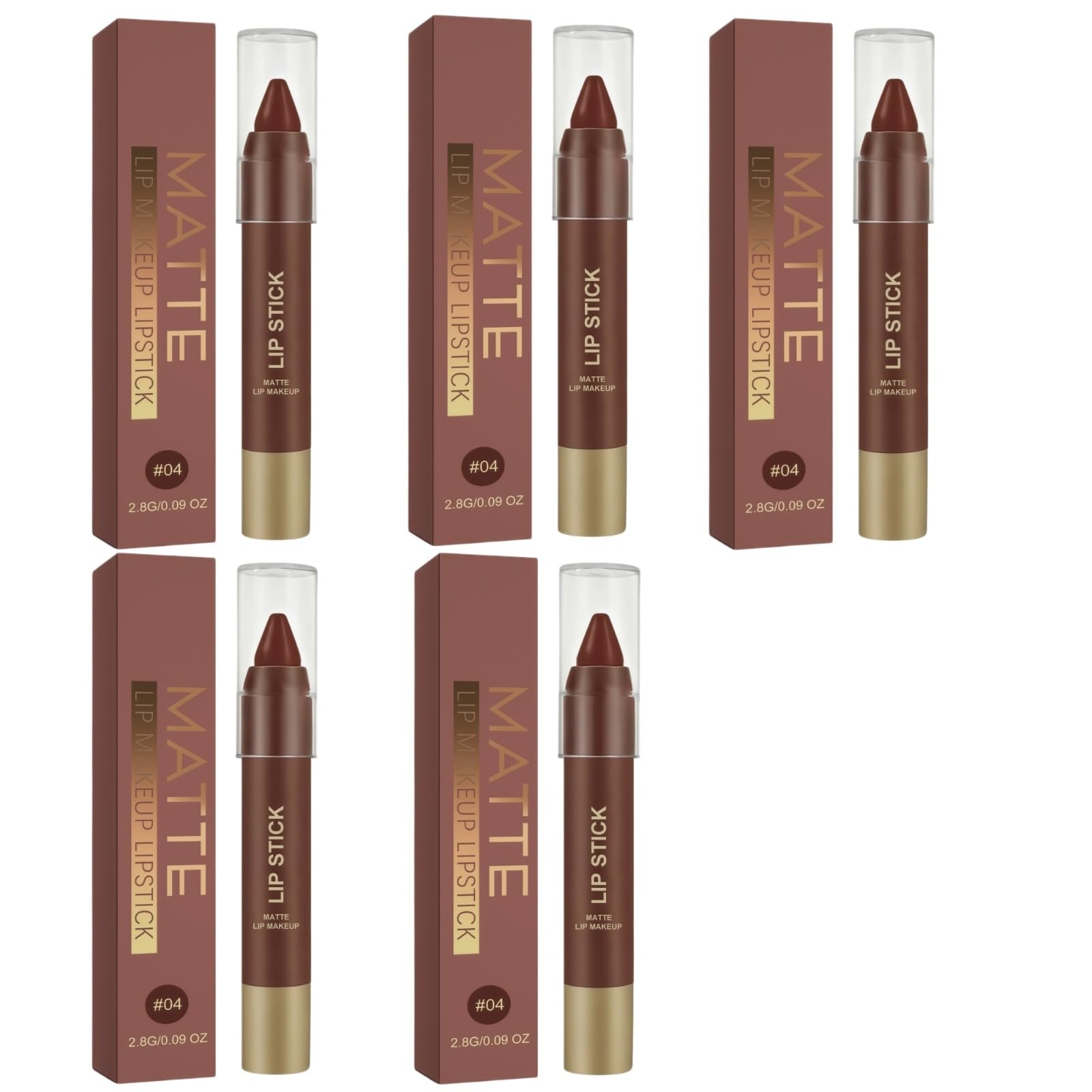 Gloss à lèvres mat chocolat riche,deslèvres avec texture veloutée crémeuse,