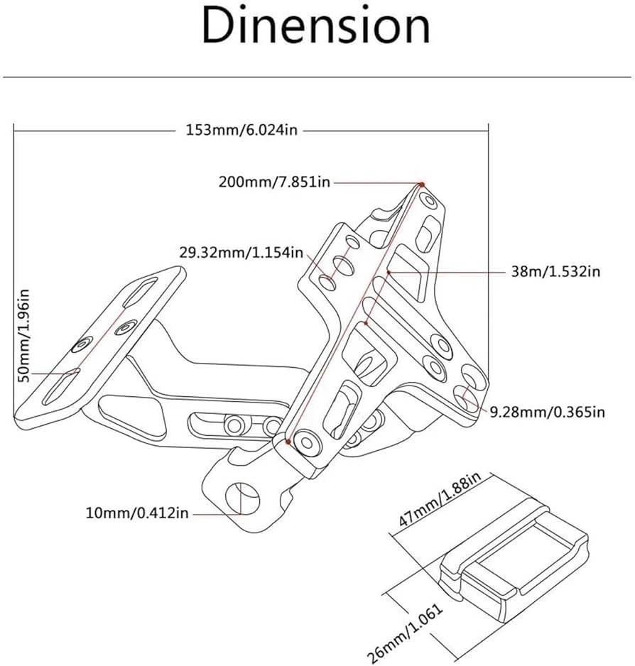 Amazon.com: GANDUS License Plate Frame for Kawasaki ZX9 ZX 9