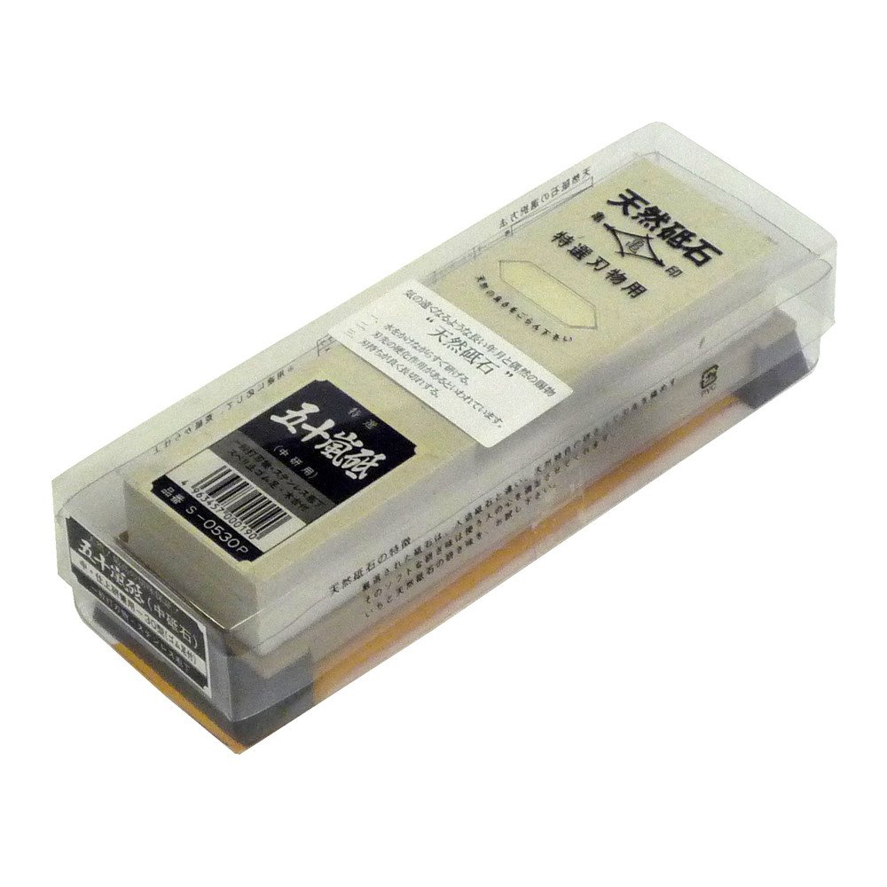 Amazon | フチオカ 亀印 天然砥石 五十嵐砥 中研用 S-0530P