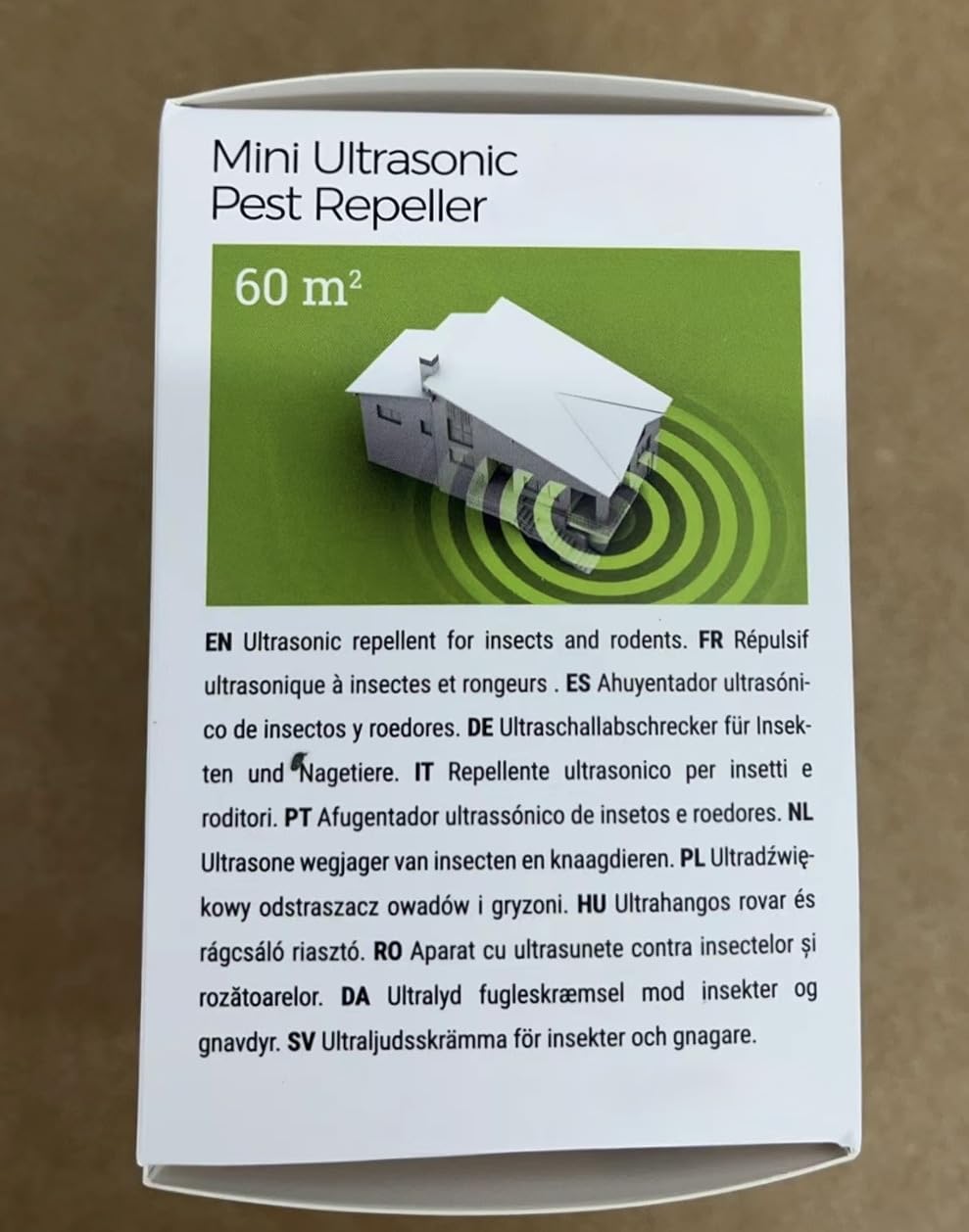 Zestaw 2 gniazd ultradźwiękowych przeciw szkodom, ultradźwiękowy odstraszacz fal elektromagnetycznych, przeciw myszom, szczurom, karaluchom, muchom, pasożytom, szkodliwemu elektrycznemu, elektronice