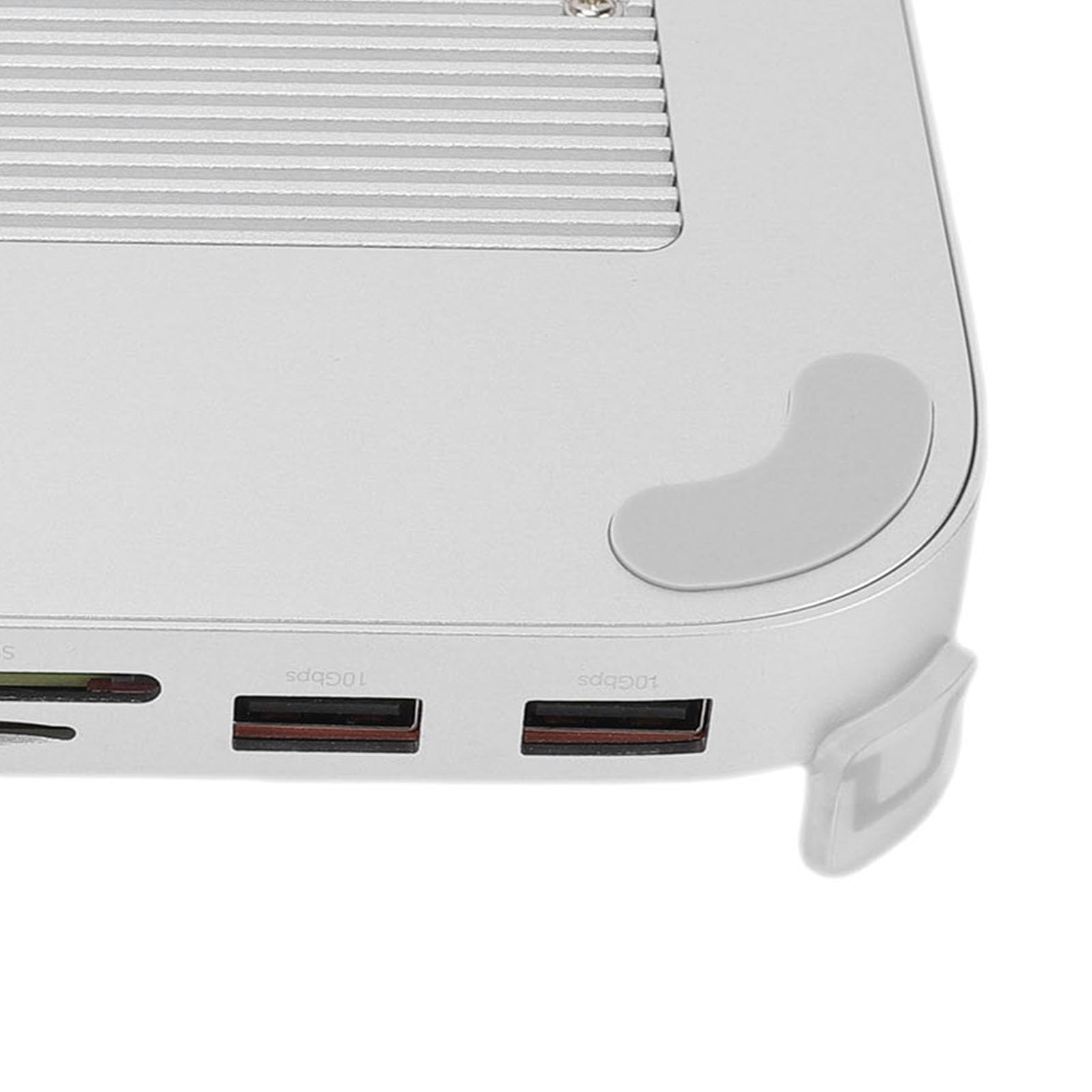 Yctze Stacja Dokująca Stacja Dokująca i Podstawa Komputer Koncentrator Rozszerzający USB A USB C z obudową NVMe SSD i Gniazdem na kartę Pamięci 4.0 Akcesoria do Laptopów Stacje Dokujące