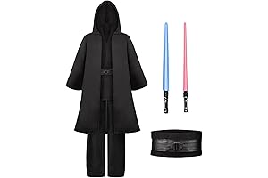 Jedi Knight Costume Halloween Cosplay Outfit for Boys