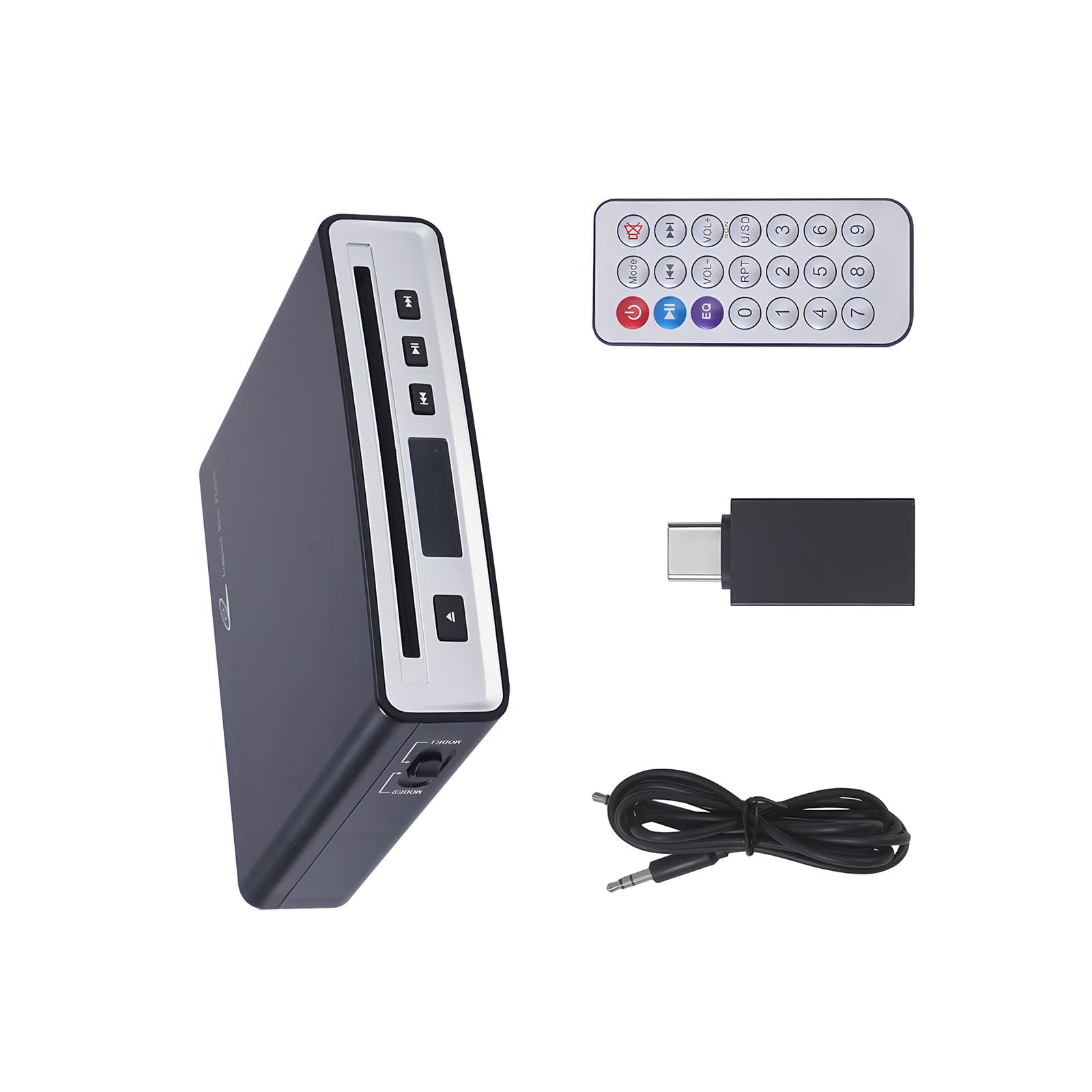 Leichter Musikplayer Fahrzeug mit USB Anschluss und einfacher Steuerung für reibungslose Funktion Globaler Auto Disc Player