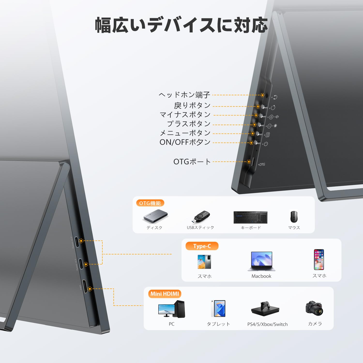 24.5インチ モバイルモニター 2K 自立式 165Hz 非光沢 ノングレア Amazon.co.jp: EVICIV モバイルモニター 24.5インチ 【保護ケース付き