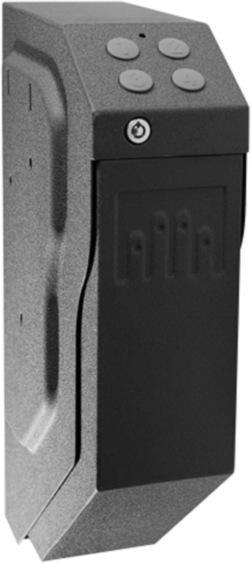 GunVault SpeedVault SV500 Quick Access Handgun Safe with Drop-Down Drawer, Keypad Entry & Tamper Protection – Pistol Lockbox for Home or Business