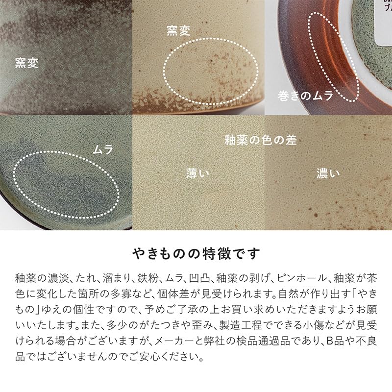 Amazon.co.jp: みのる陶器 Bambi(バンビ) 230プレート ブルーグレー
