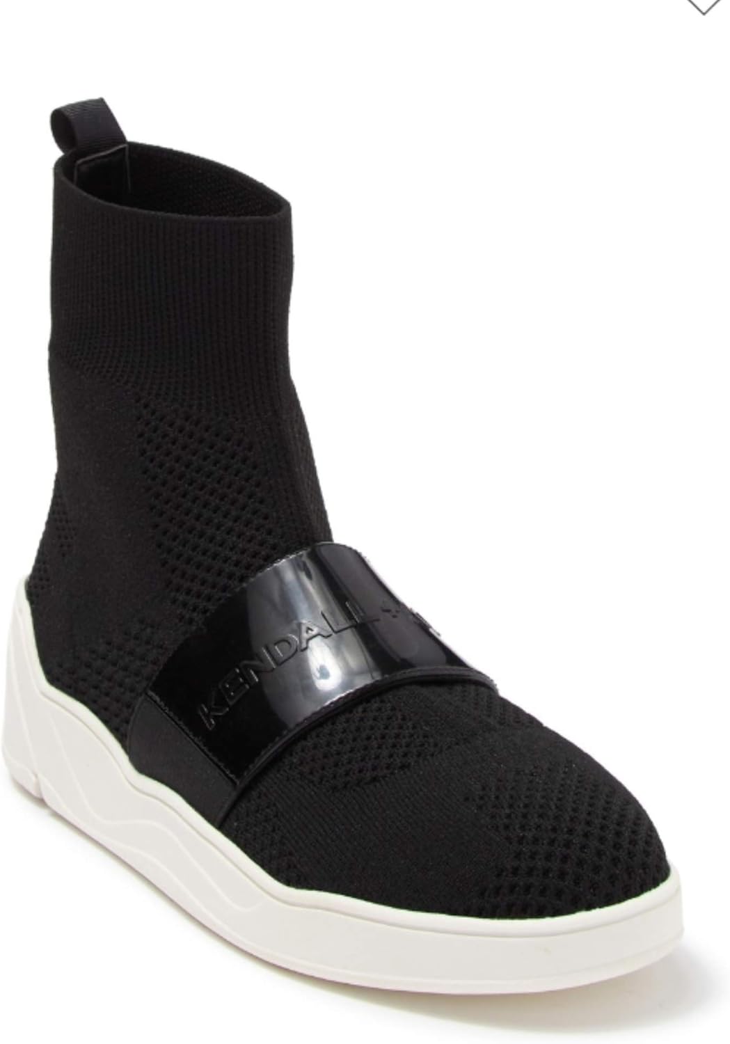 KENDALL + KYLIE Women's Eddie Sock Sneaker, Black 11