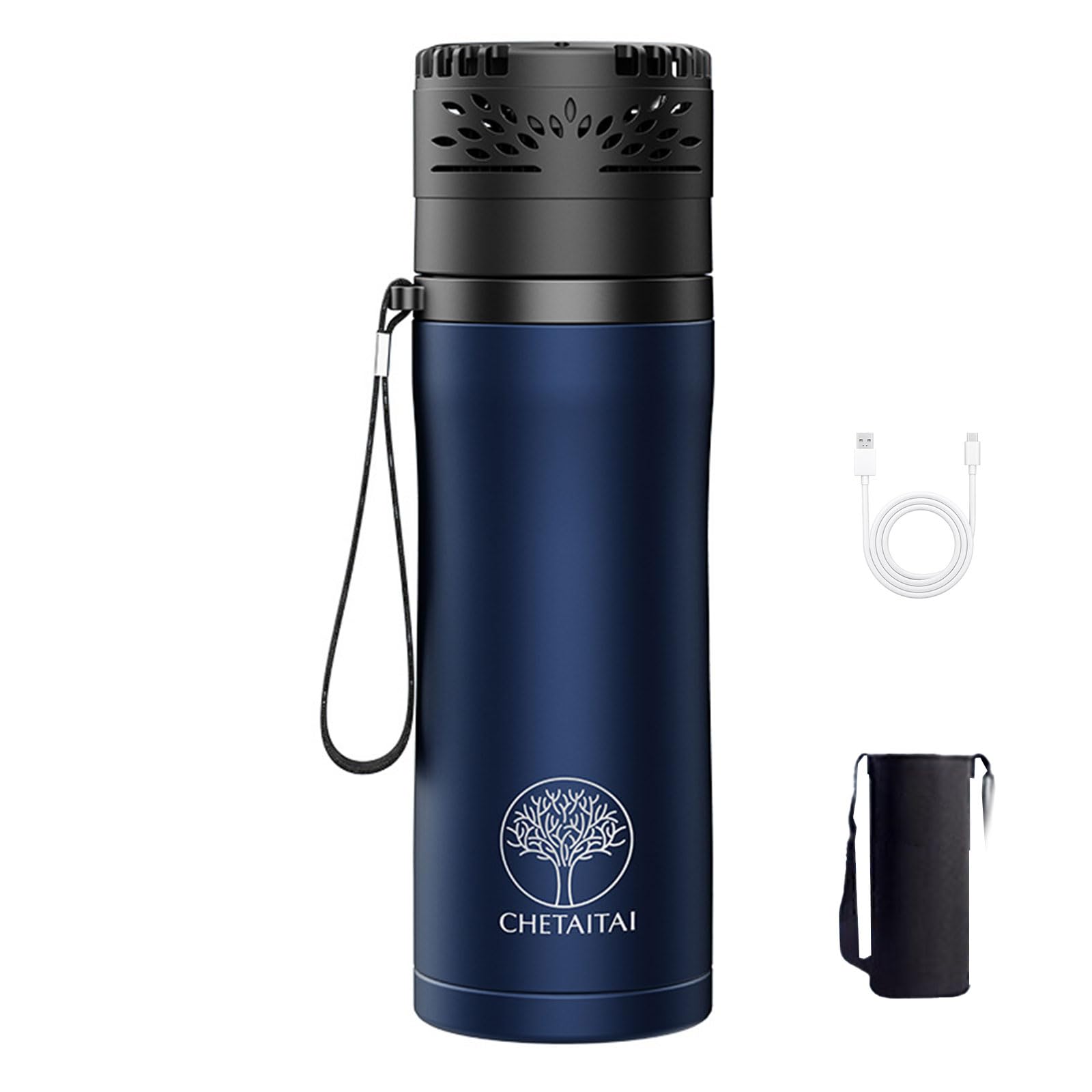 Insulin Cooler Cup, USB Rechargeable, 0-25℃, Insulin Cooler Box, Medicated Refrigeration Cup, 15.9 fl oz (450 ml), Includes Numeric Display Screen, Insulin Cooling Cup, Mini Fridge Portable Insulin