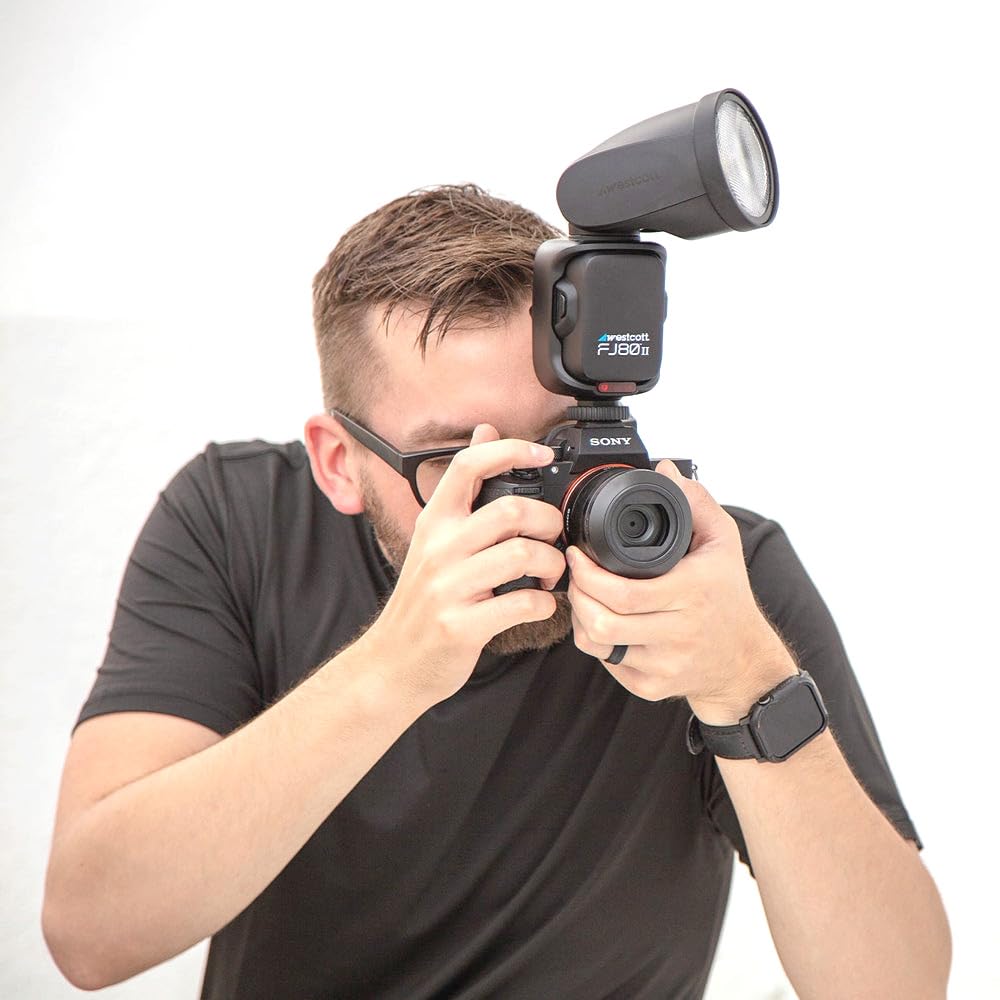 Westcott FJ80 II Touchscreen 80Ws Speedlight - TTL e manuale per flash on-camera e off-camera (compatibile con Sony)