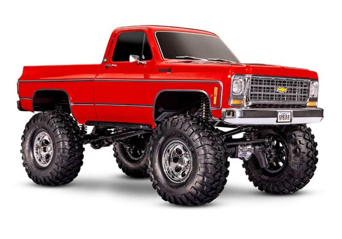 TraxxasTRX-4 Chevy K10 High-Trail Red RTR without Battery/Charger 1/10 4WD 92056