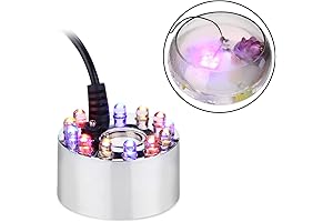 AGPTEK Halloween Fog Machine with LED Lights